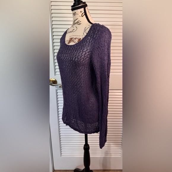 Mudd Women's Purple Sweater - Picture 2 of 14